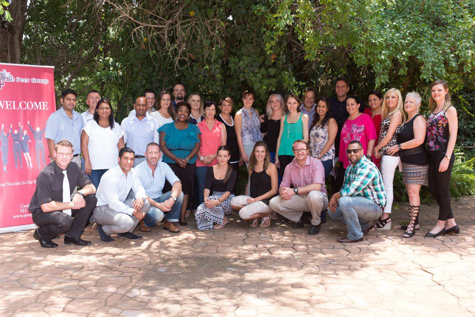 Happy sales training delegates